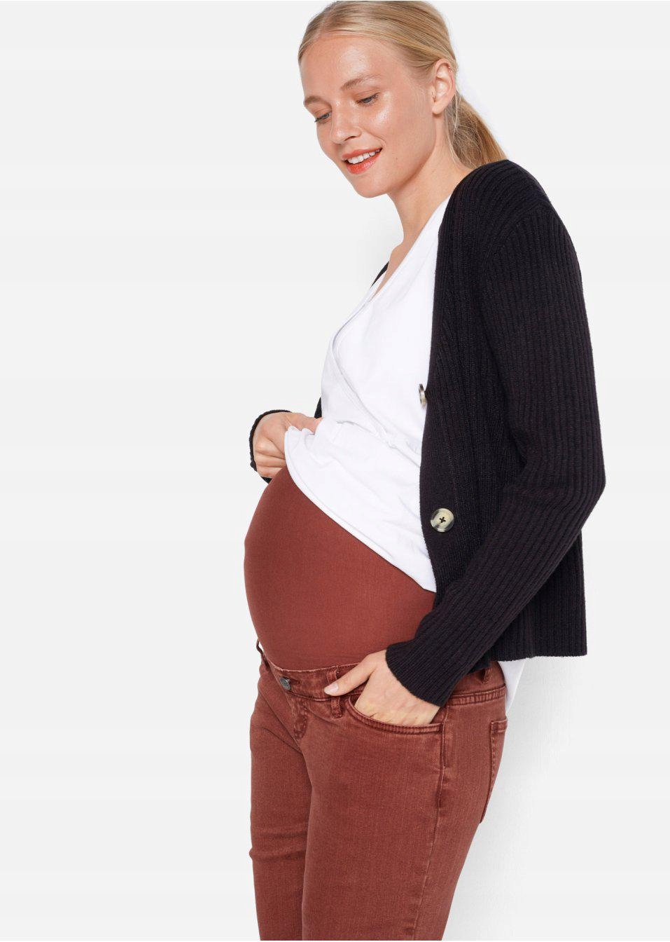 JEANSY PROSTE CIĄŻOWE__36 Rozmiar 36