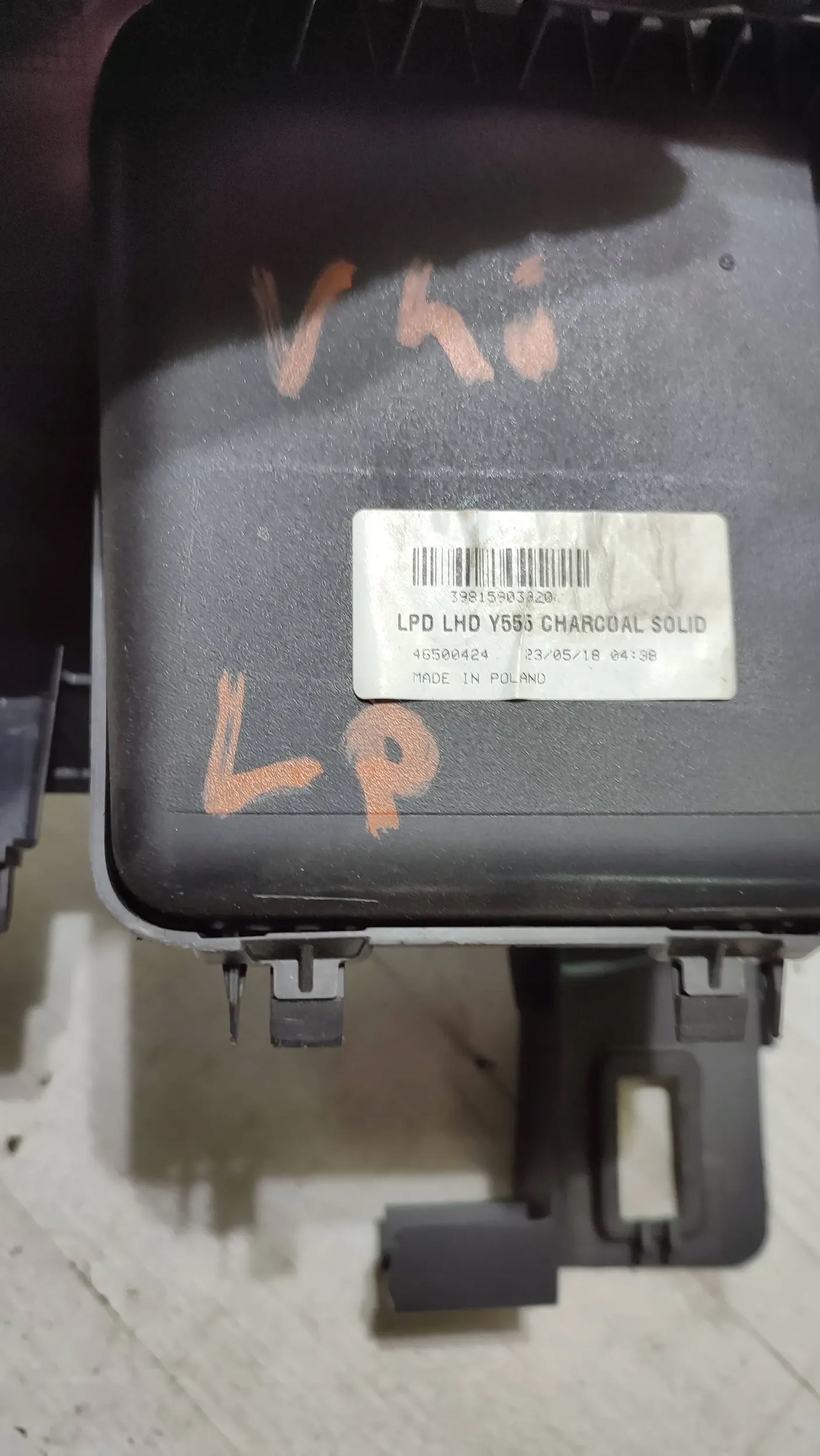 Volvo V40 II 2018r Element du tableau de bord rozdzielczej
