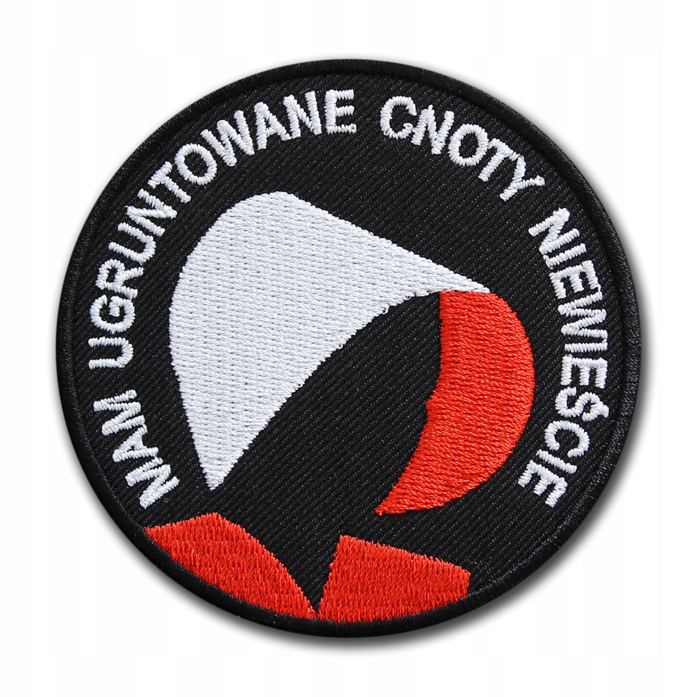 

Naszywka Mam ugruntowane Cnoty Niewieście haft