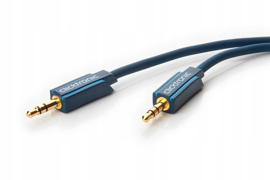

Kabel audio MP3 jack 3,5 mm złoty gold Hq 1,5 m