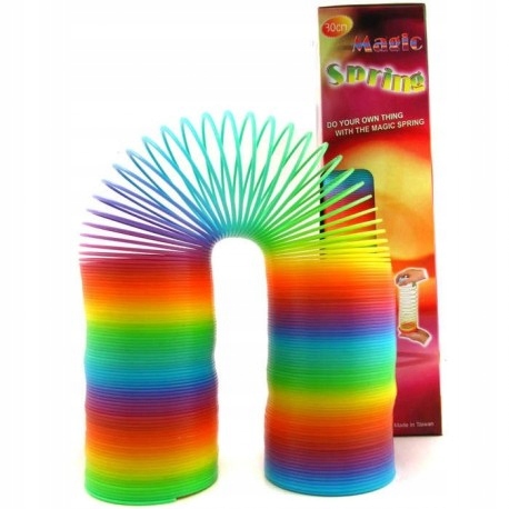 

Magiczna tęczowa Sprężyna kolorowa Magic Springs D