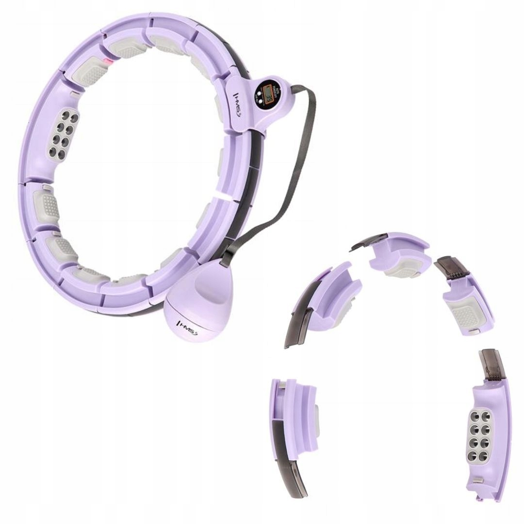 Smart zeštíhlující hula hoop, spalovač tuků s závažím počítadlo HHM13
