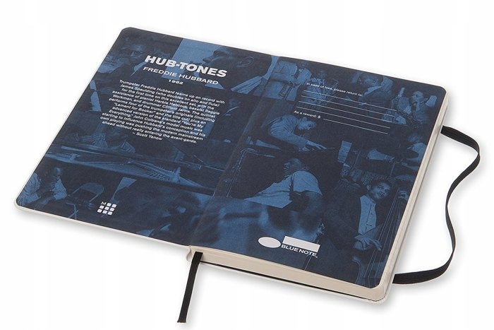 Moleskine Jazz Hubbard Note Ruled Hard Cov Limited Kolor wielokolorowy