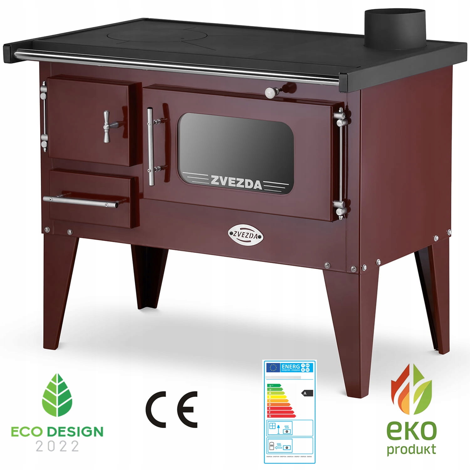 

Piec koza kuchenka kuchnia węglowa westfalka Brown