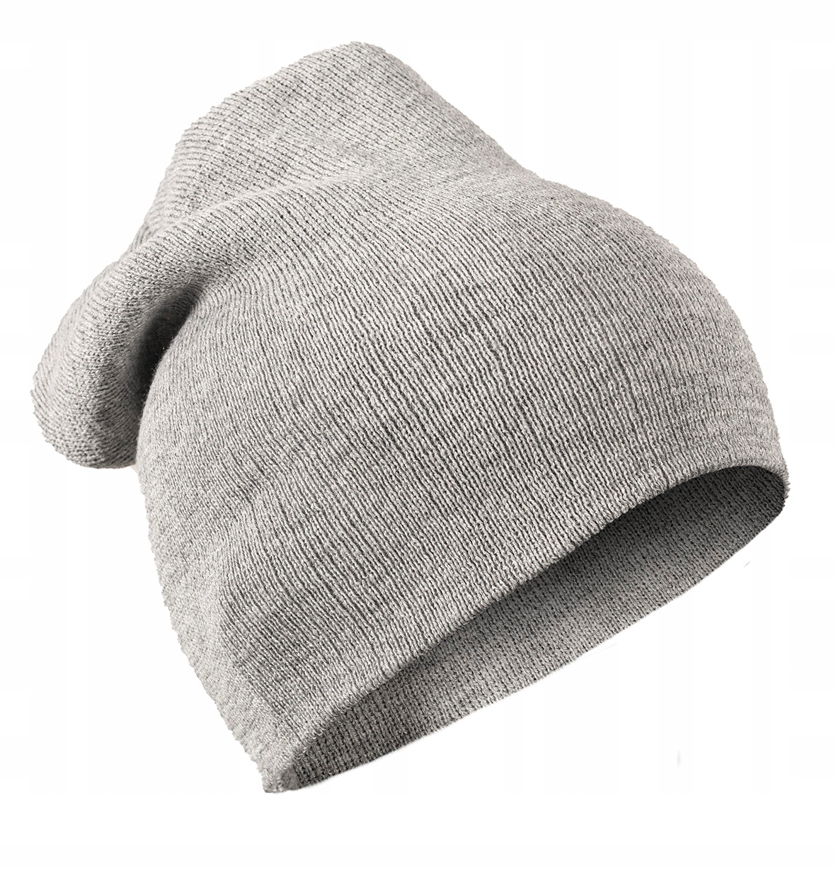 CZAPKA ZIMOWA PODWÓJNA JASNY SZARY unisex ARCTIC Promostars R. UNI