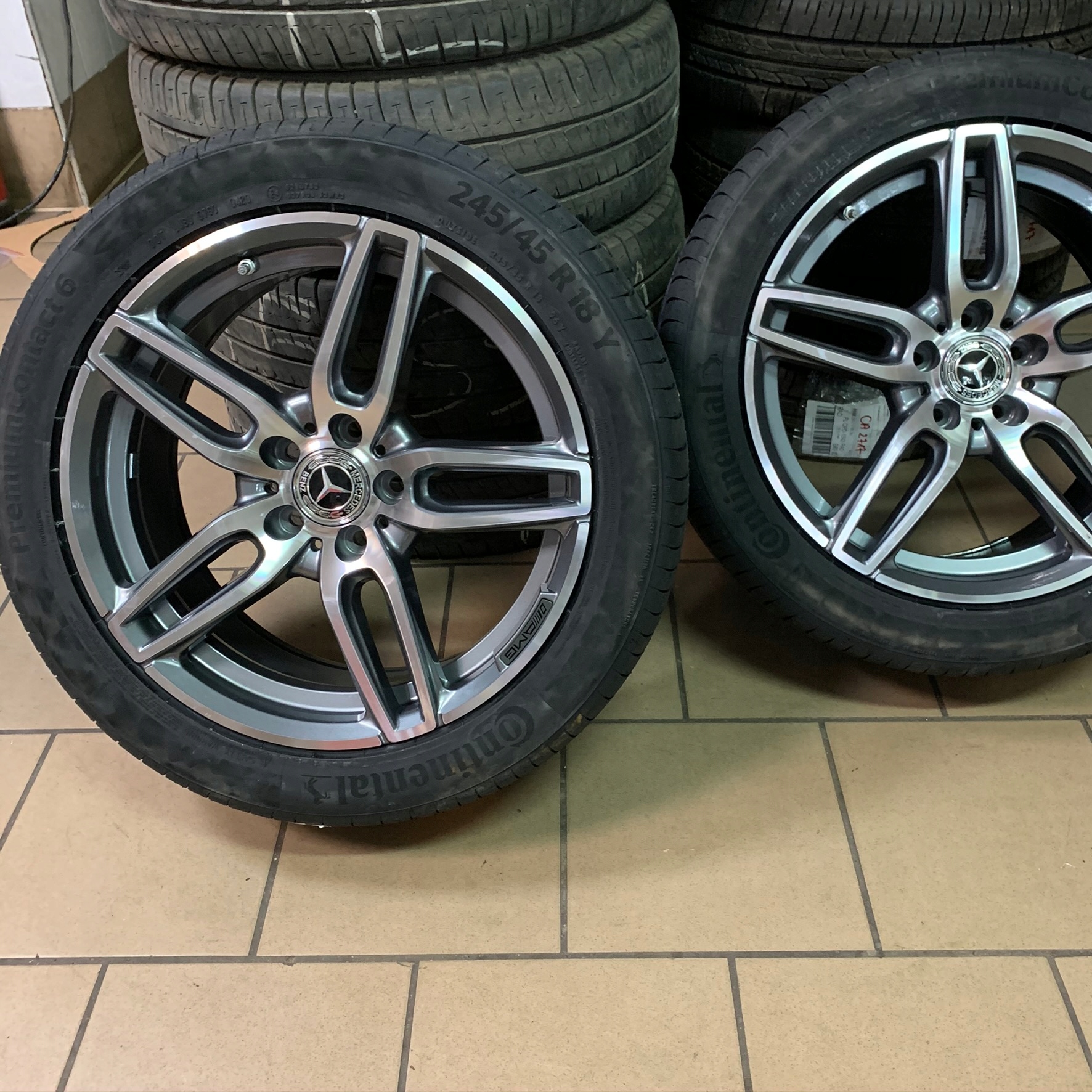 NOWE KOŁA ZIMA 17” Mercedes A-Class W177 CLA C118