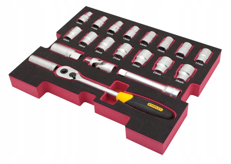 Sada Nástrčiek 1/2" 20 ks Vložka Do Prepraviek Pro-stack FMHT0-74297 Stanl