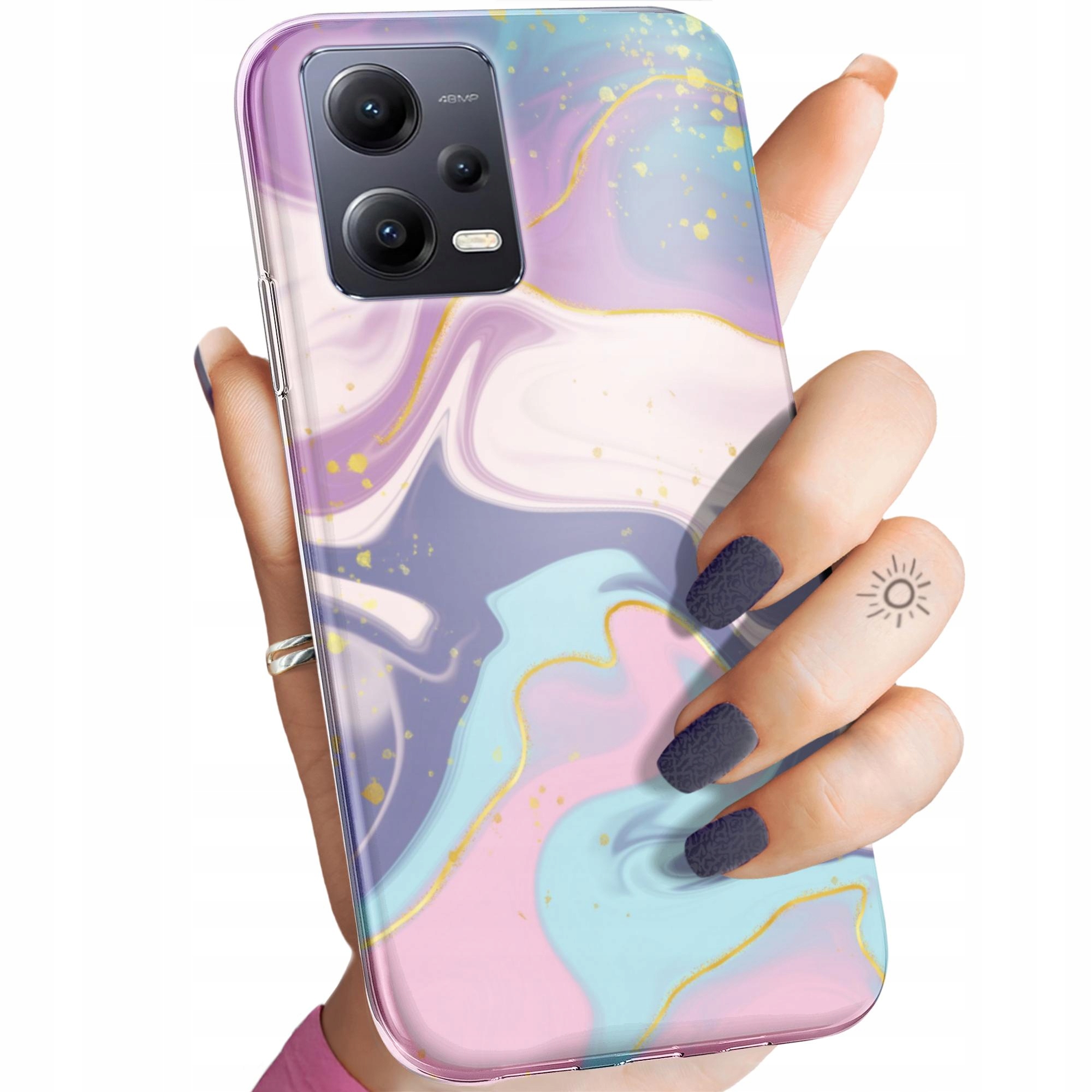 Etui Do Redmi Note 12 5G Poco X5 Pastele Ilustracja Obudowa