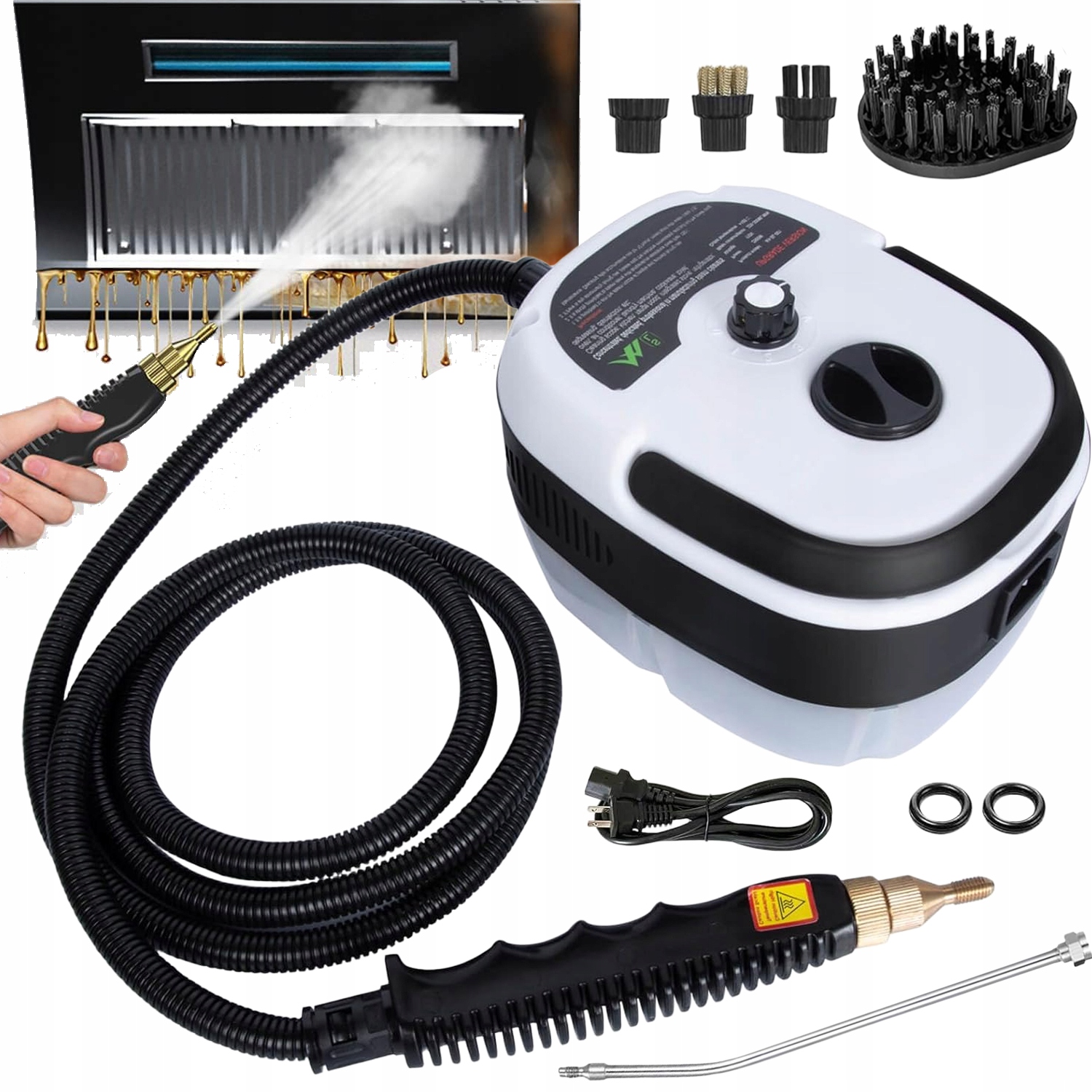 najmocniejsza odkurzacz parownica myjka parowa do okapy kuchenne czyścik