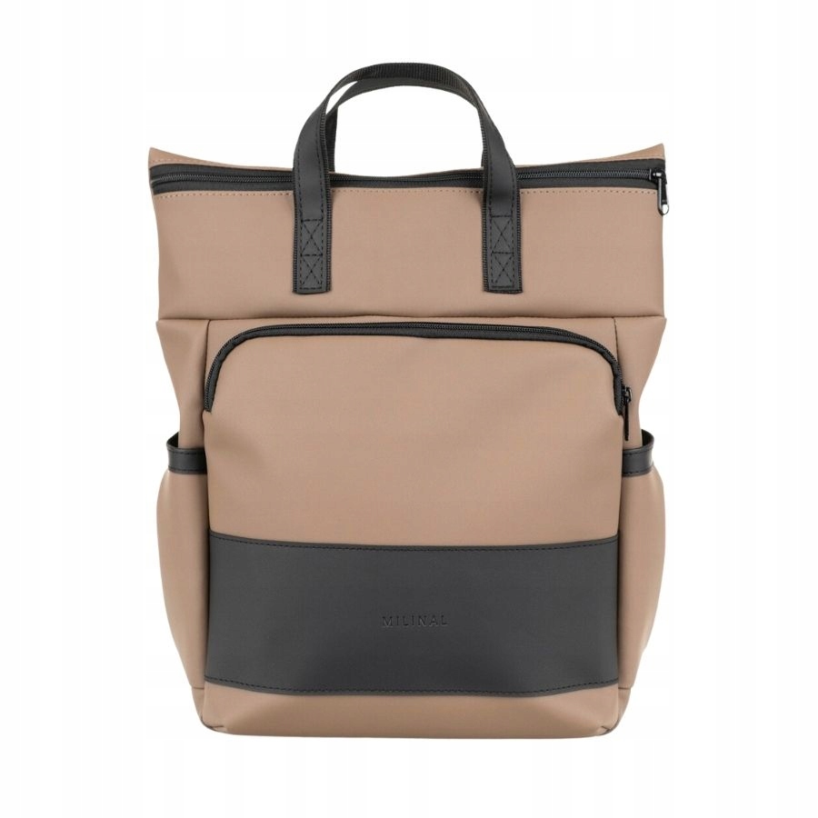 Městský batoh na zip Solver Mini Milinial Beige