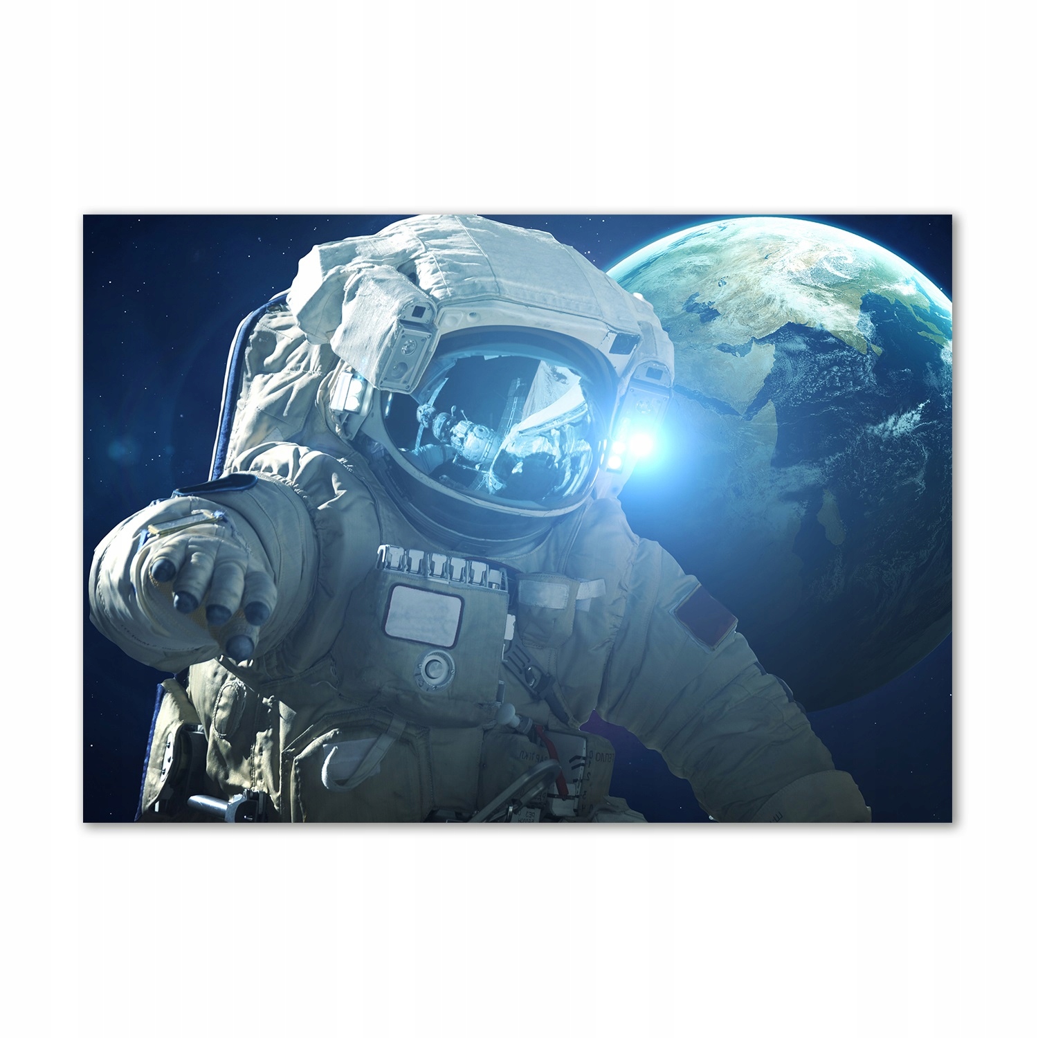 

Foto obraz szkło hartowane Kosmonauta 100x70