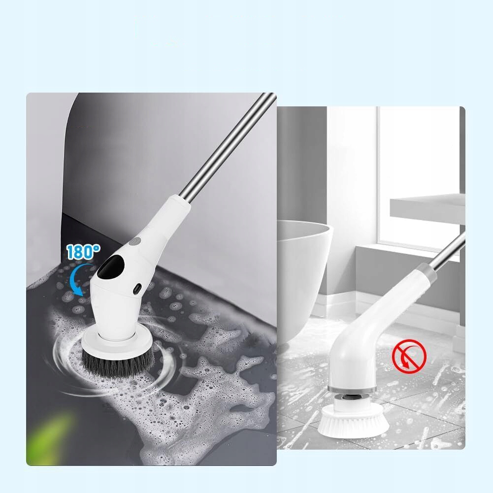 WIELOFUNKCYJNA ELEKTRYCZNA SZCZOTKA DO CZYSZCZENIA Z 8 GŁOWICAMI SZCZOTKI EAN (GTIN) 0191491678752