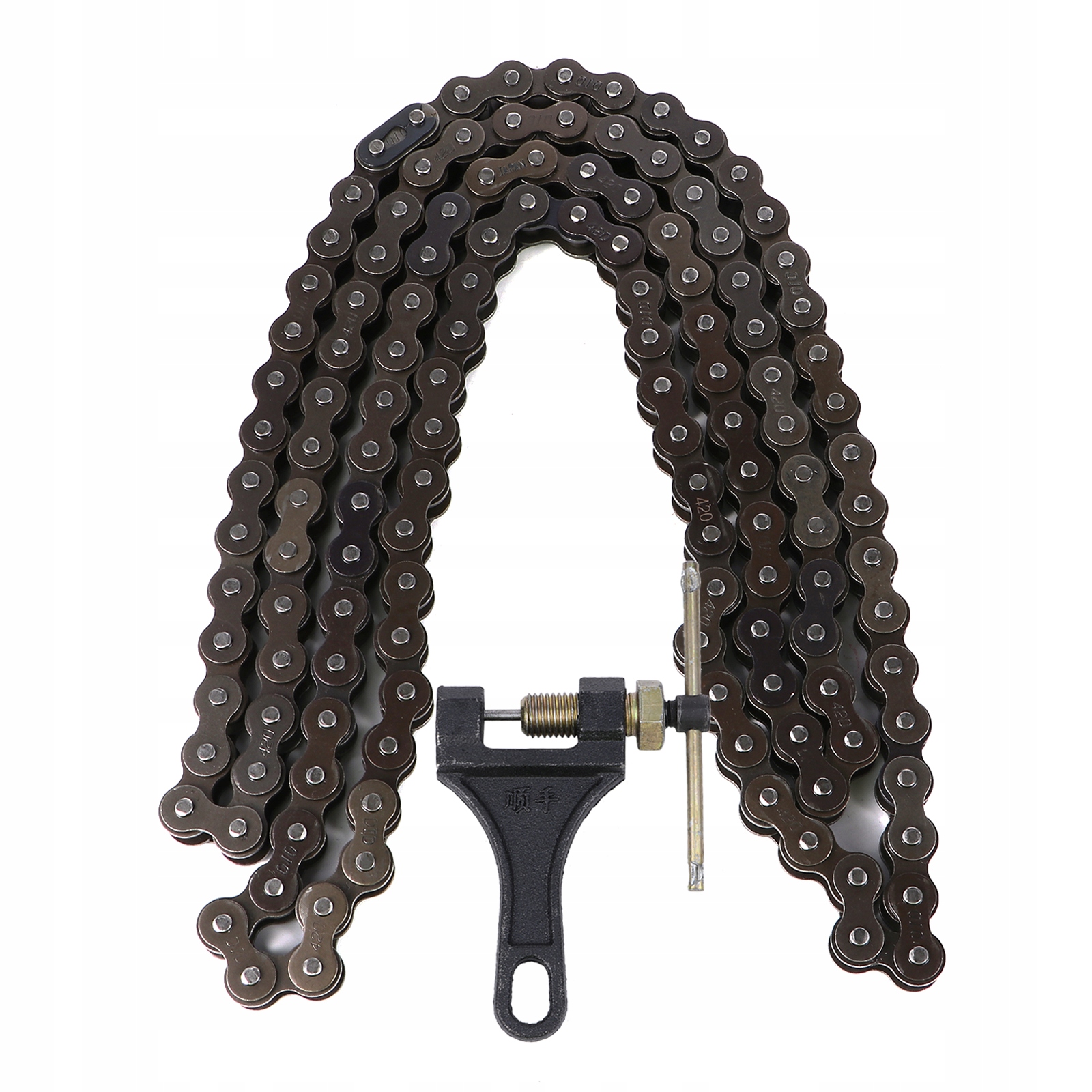 Wymiana luźnego łańcucha motocyklowego Waga produktu z opakowaniem jednostkowym 0.35 kg