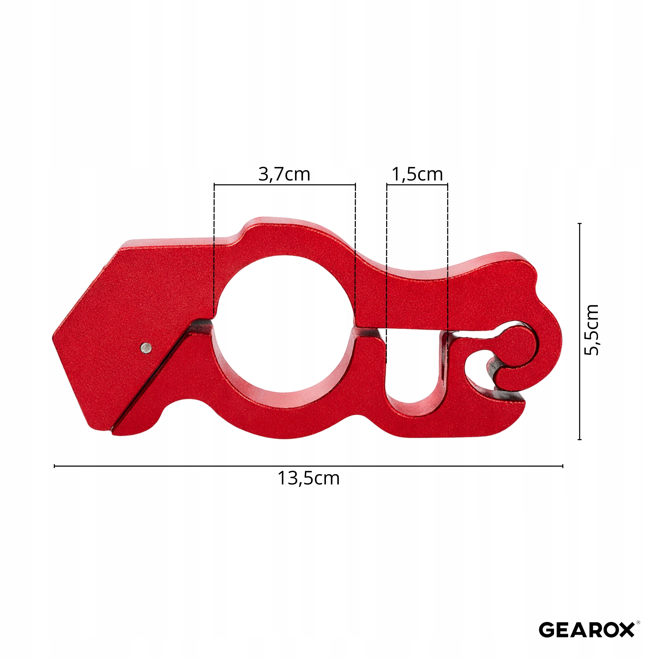 BLOKADA ROWEROWA ANTYKRADZIEŻOWA NA KLUCZ ZAMEK DO ROWERU NA KIEROWNICĘ Marka Gerda