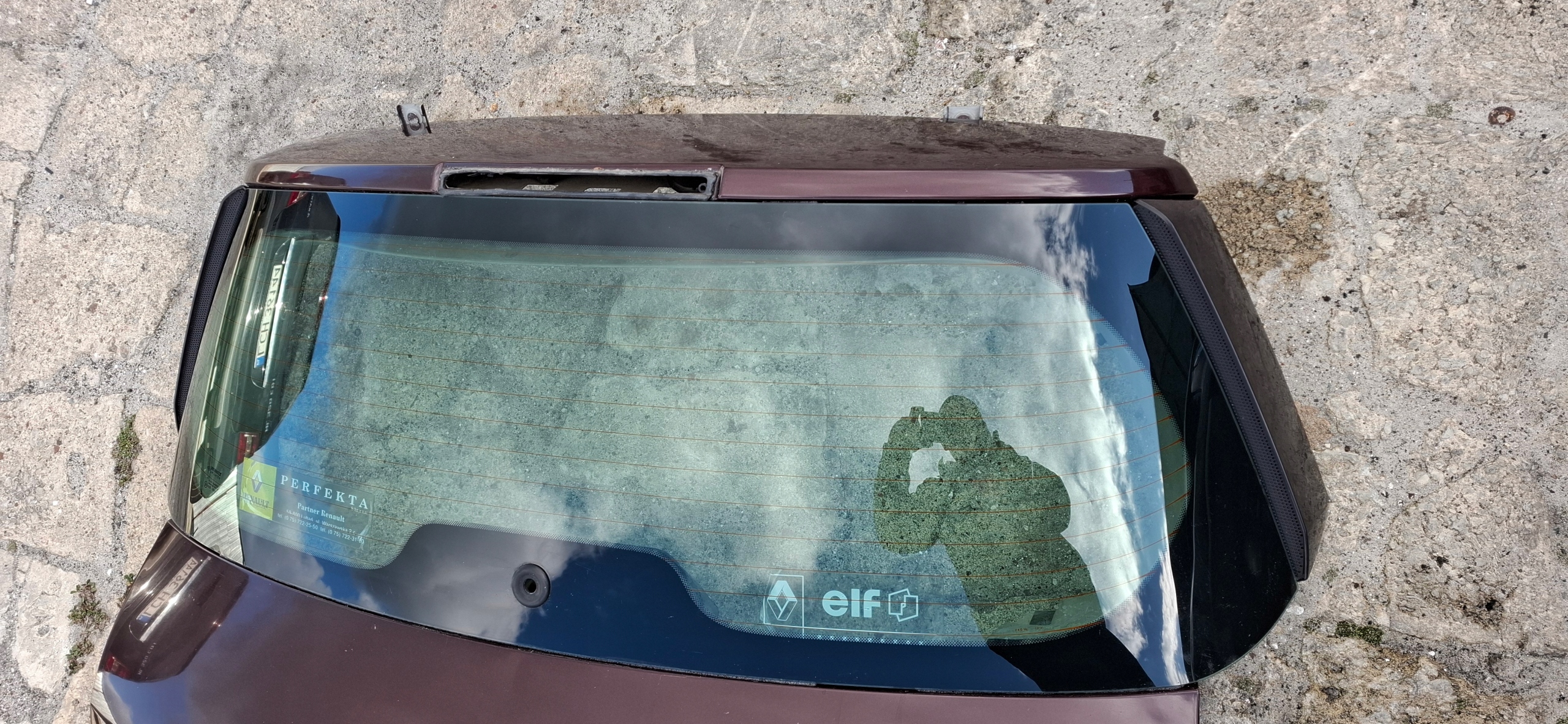 trunk door boot RENAULT SCENIC II TED70
