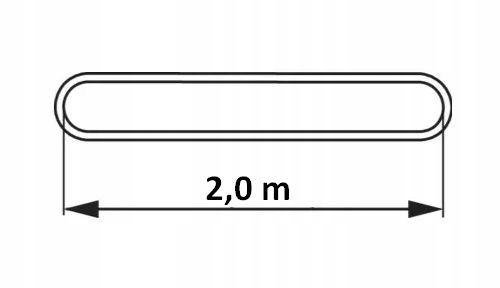 ZAWIESIE 1T 2M PAS PASY BEZKOŃCOWE OKRĄGŁE ZAWIESIA PASOWE HDS EAN (GTIN) 5903317556800