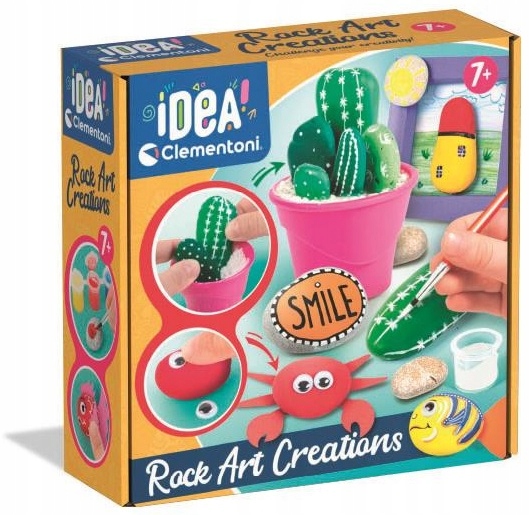 

Clementoni Idea Art Kolorowe Kamyczki 18282