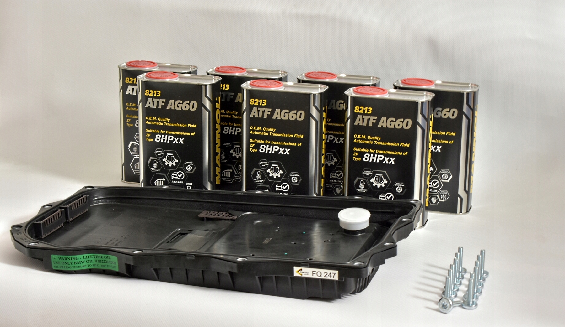 BMW 5 F10 ZF 8HP ZESTAW DO WYMIANY OLEJU AUTOMAT