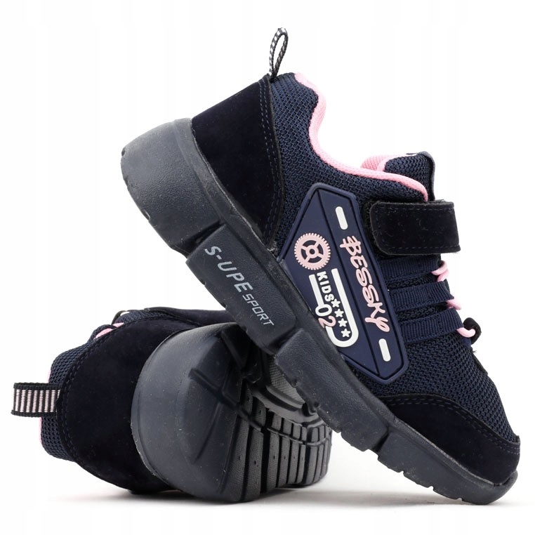 

Buty Sportowe Dzięcięce Na Rzepy Adidasy Sneakersy