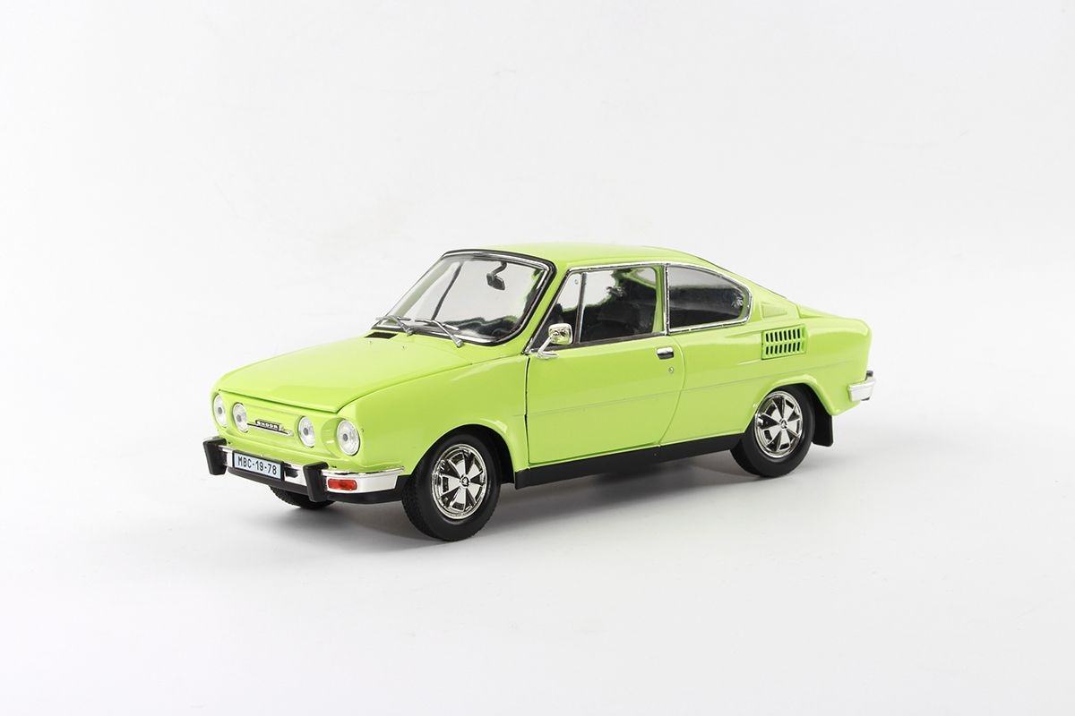 Abrex Škoda 110R Coupé (1980) 1:18 Zelená Lipová