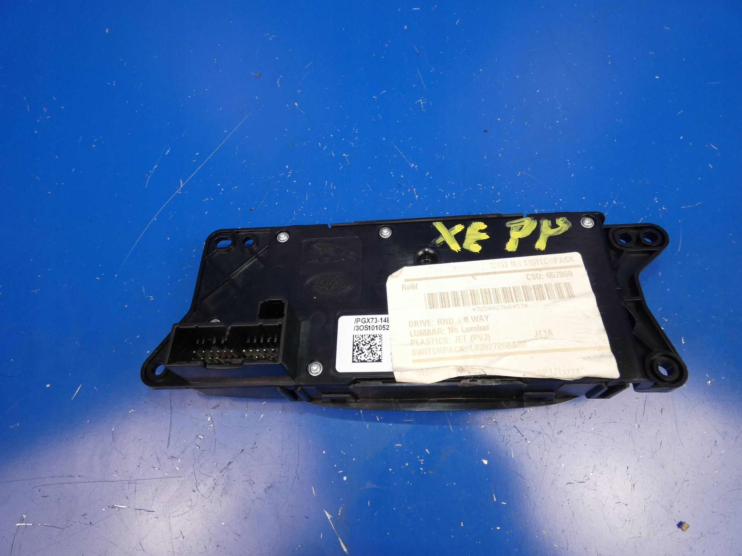 JAGUAR XE X760 XF X260 control panel seat PRZYCISKI right front