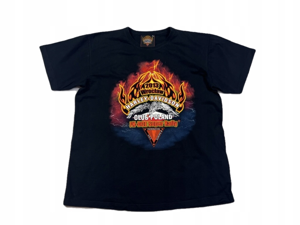 HARLEY DAVIDSON T-SHIRT WROCŁAW 2013