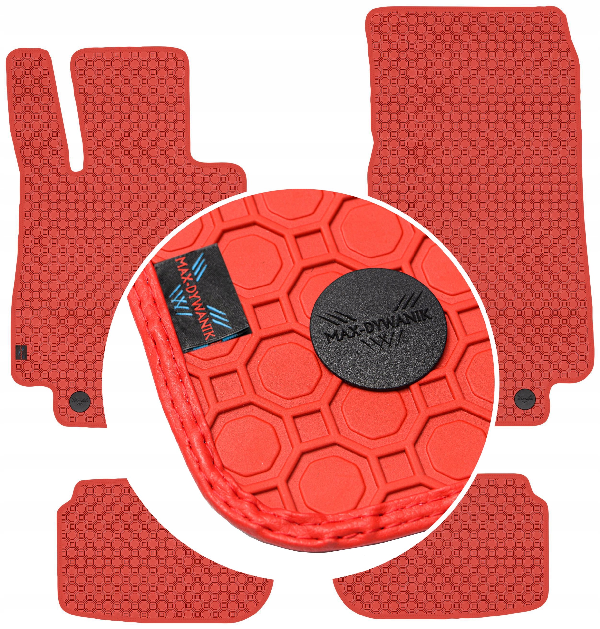 E-Klasa W213 Coupe 2016 Koberce Červené