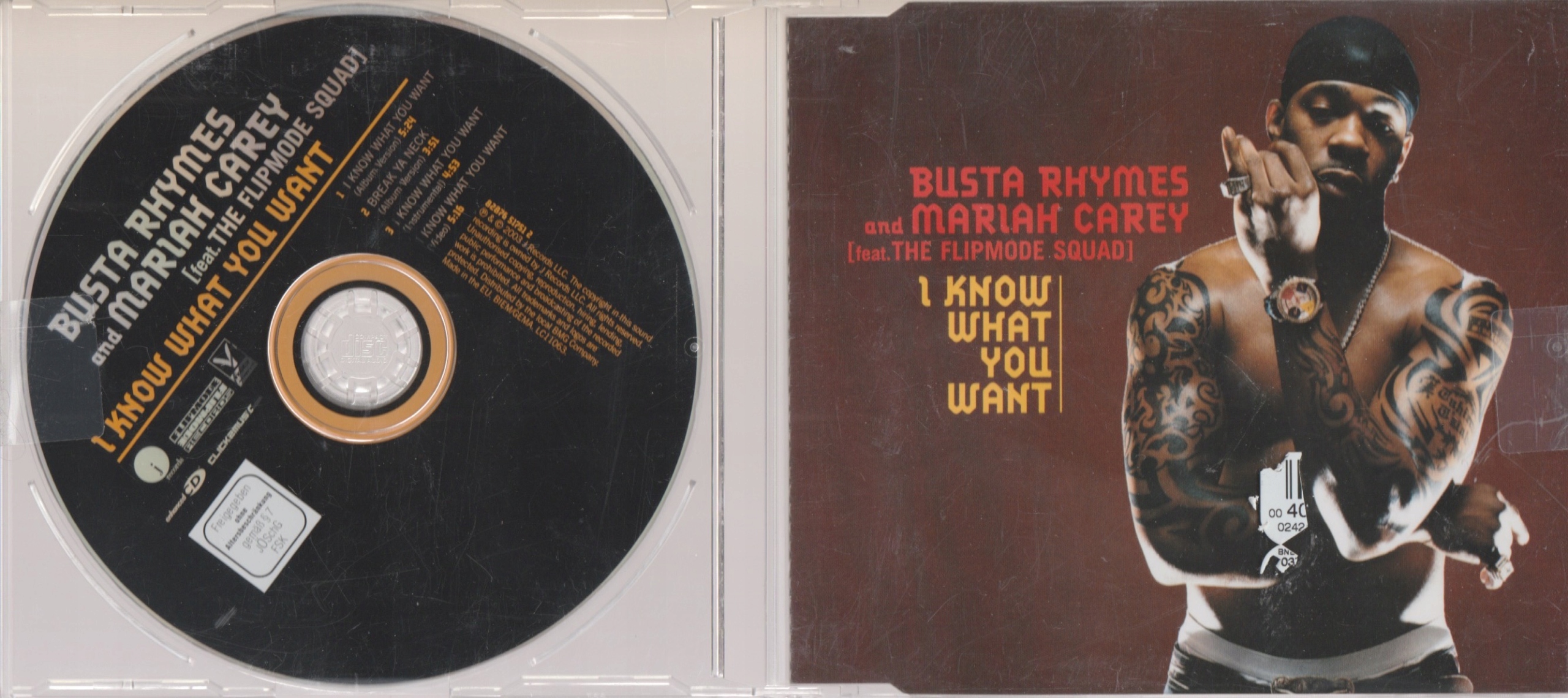 Płyta CD Busta Rhymes Mariah Carey I Know What You Want