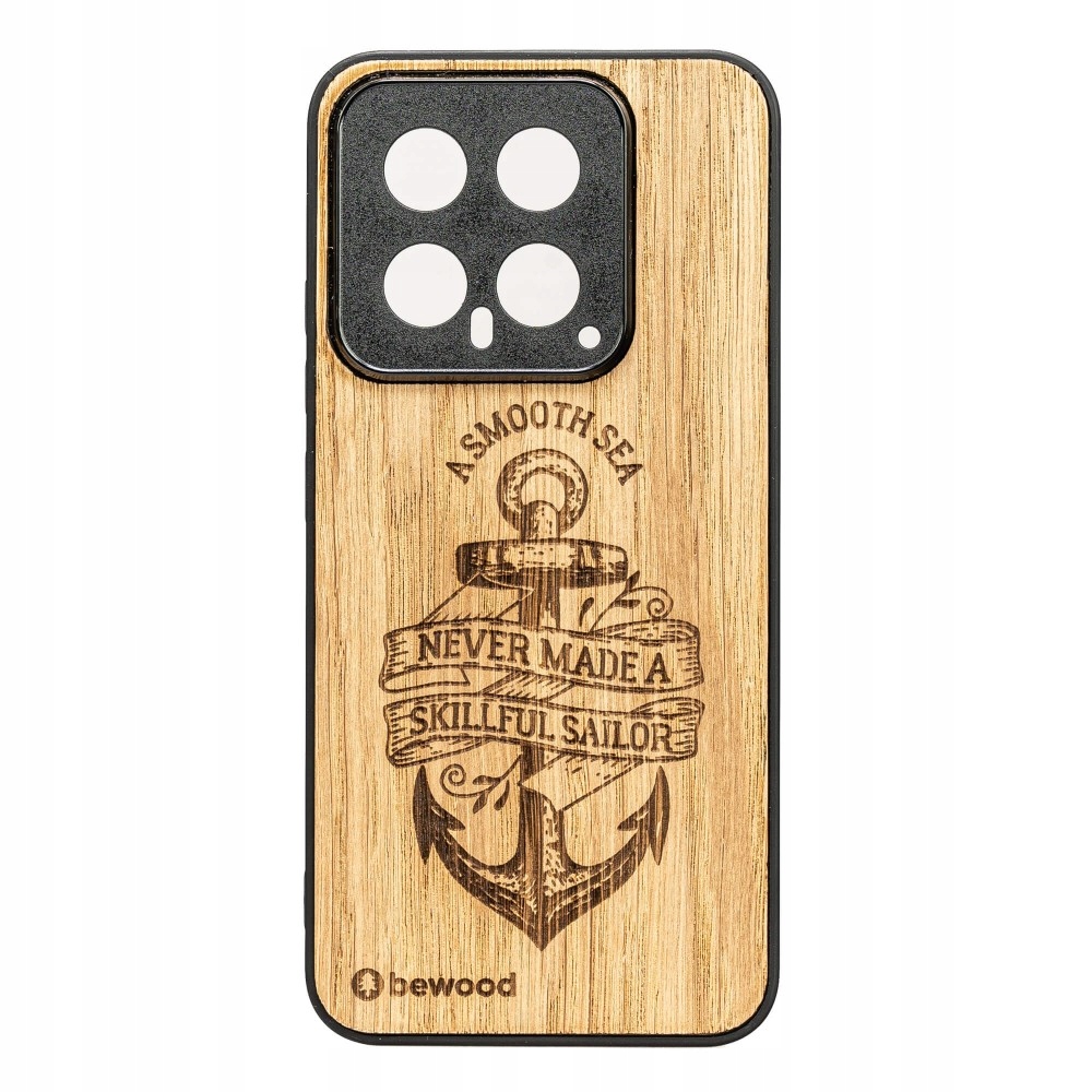 Dřevěné Pouzdro Bewood pro Xiaomi 14 Kotva Dub