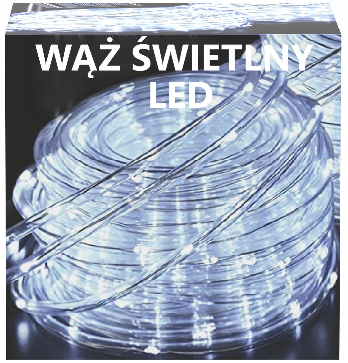 

Wąż Świetlny Led 6 Trybów Świecenia Led Lampki 20m