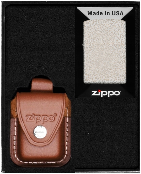 Sada Zippo Zapalovač Mercury Glass Matte Dárková No2