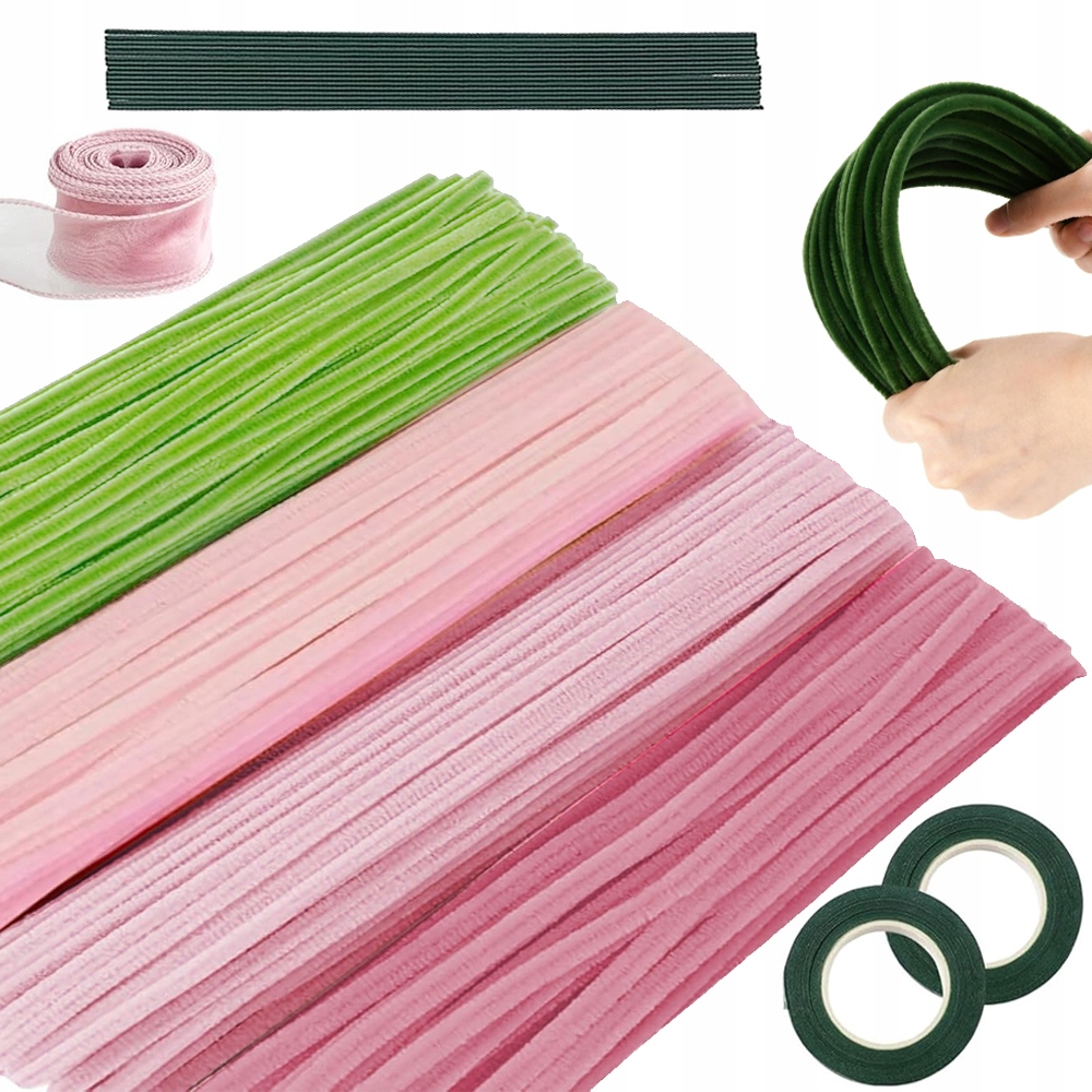 400 Trubek Diy Drátky Pro Výrobu Tulipánů, Kreativní Jako Dárek