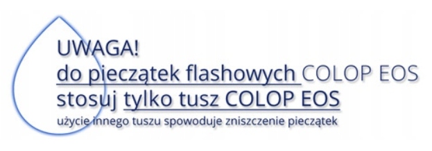Pieczątka automat. COLOP POCKET EOS 20 + projekt Marka Colop