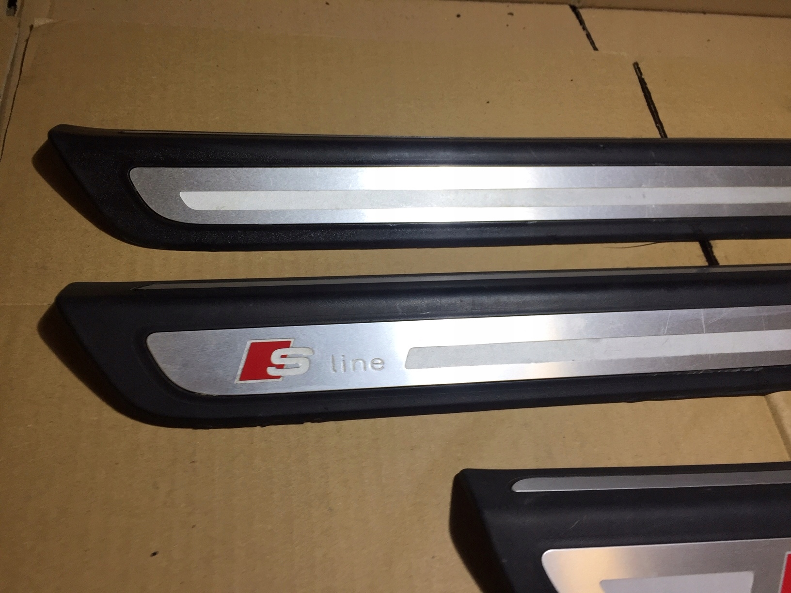 AUDI Q5 8R mouldings threshold KOMPLET S-LINE 8R0853376