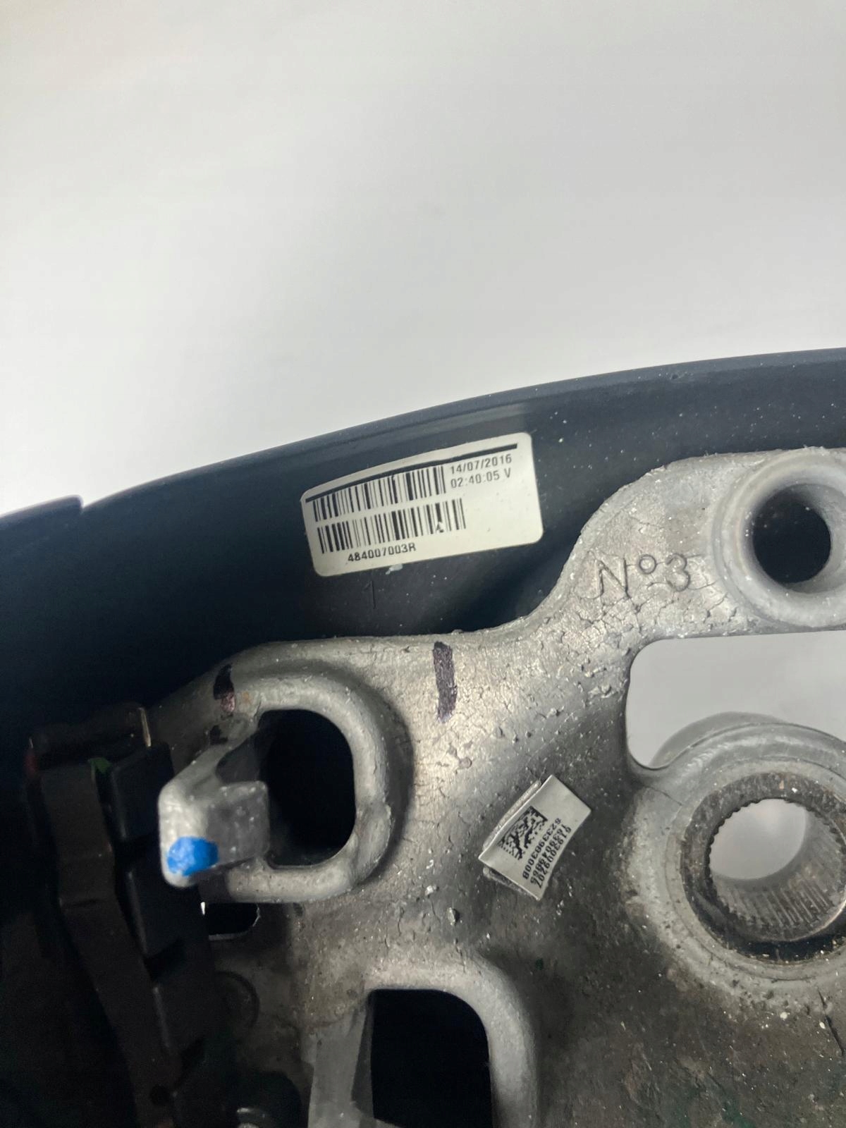 volant MULTIFUNKCJA kůže RENAULT CAPTUR a