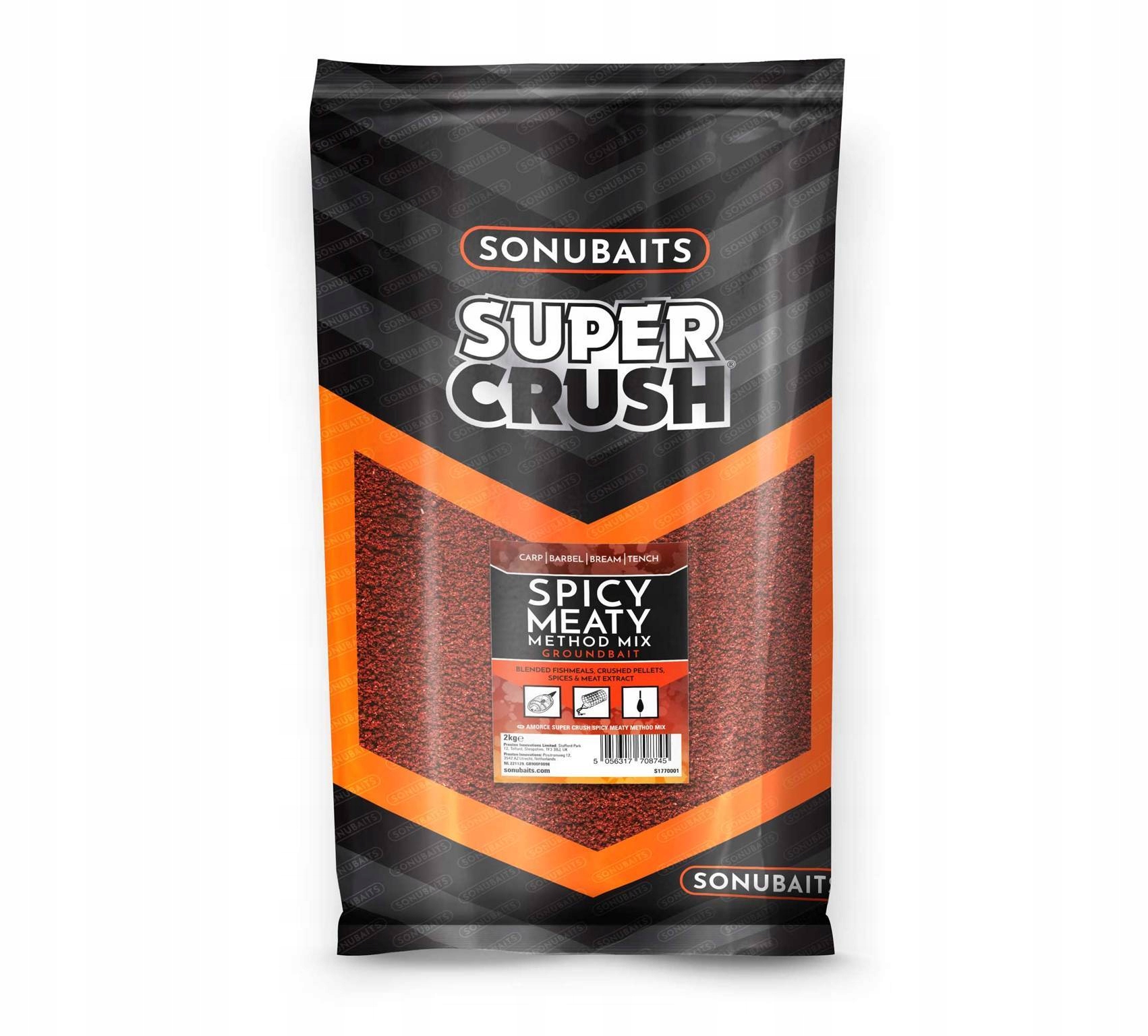 Zanęta Sonubaits Crush Spicy Meaty Method