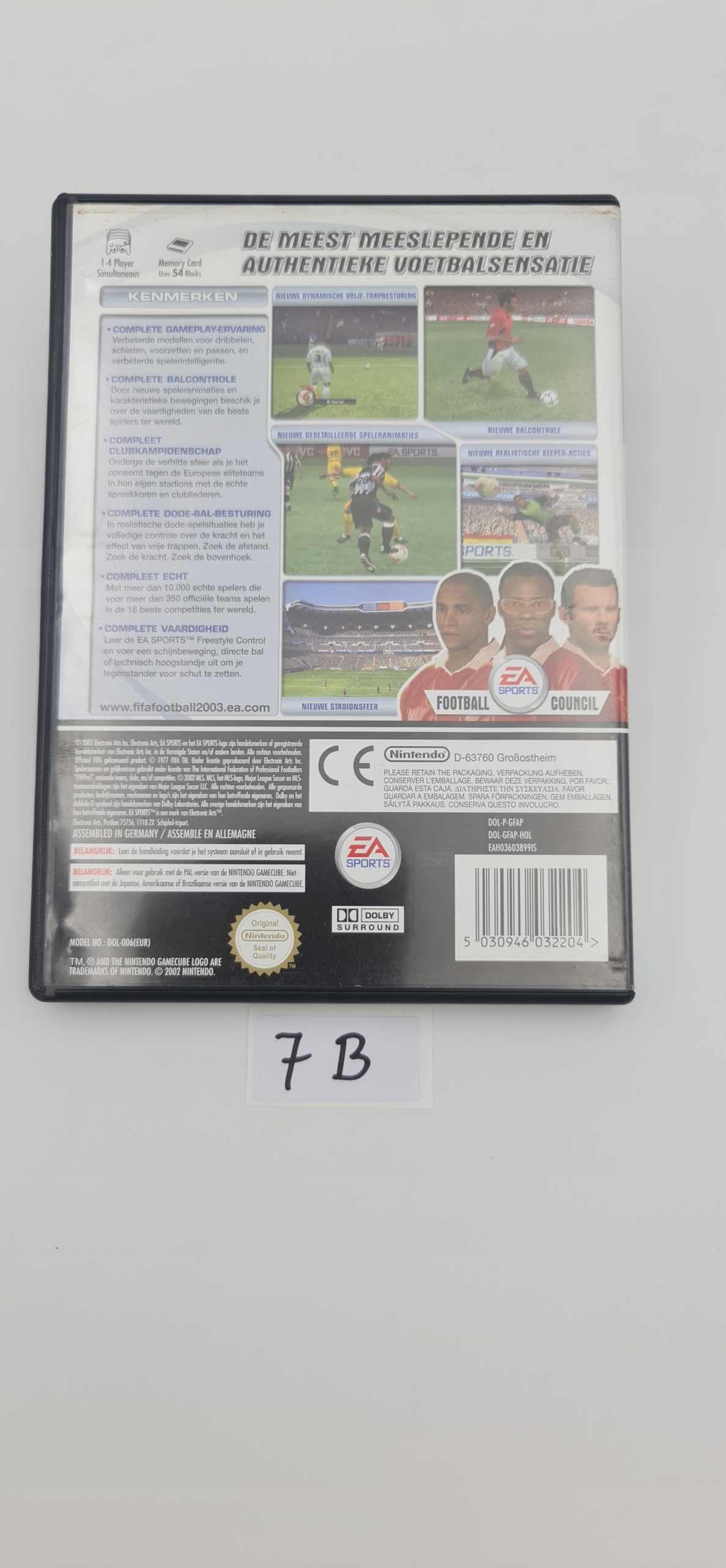GAMECUBE PAL FIFA FOOTBALL 2003 Tematyka gry akcji
