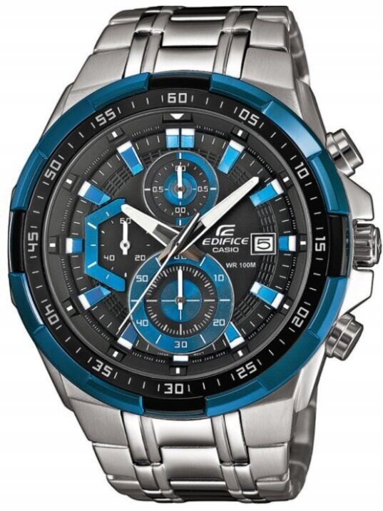 Pánské Hodinky Casio Edifice EFR-539D-1A2 Stříbrné 100 M Dárek Pro Kluka