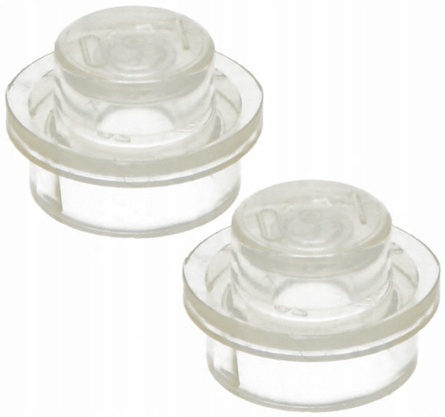 

Lego Płytka 1x1 okrągła 4073 Trans-Clear Nowa 2szt