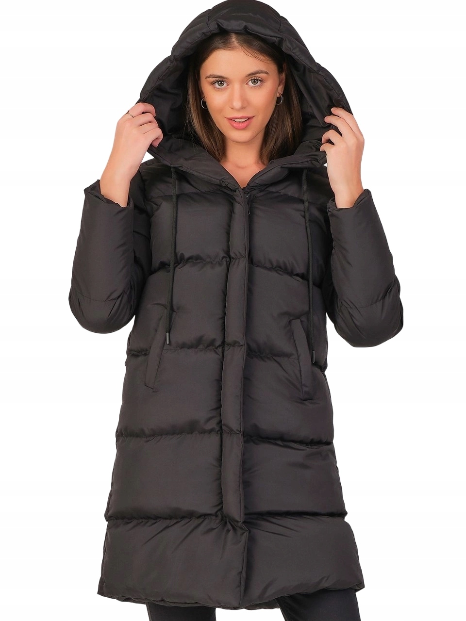 Dámská prošívaná zimní teplá péřová bunda Dewberry, velikost vel.