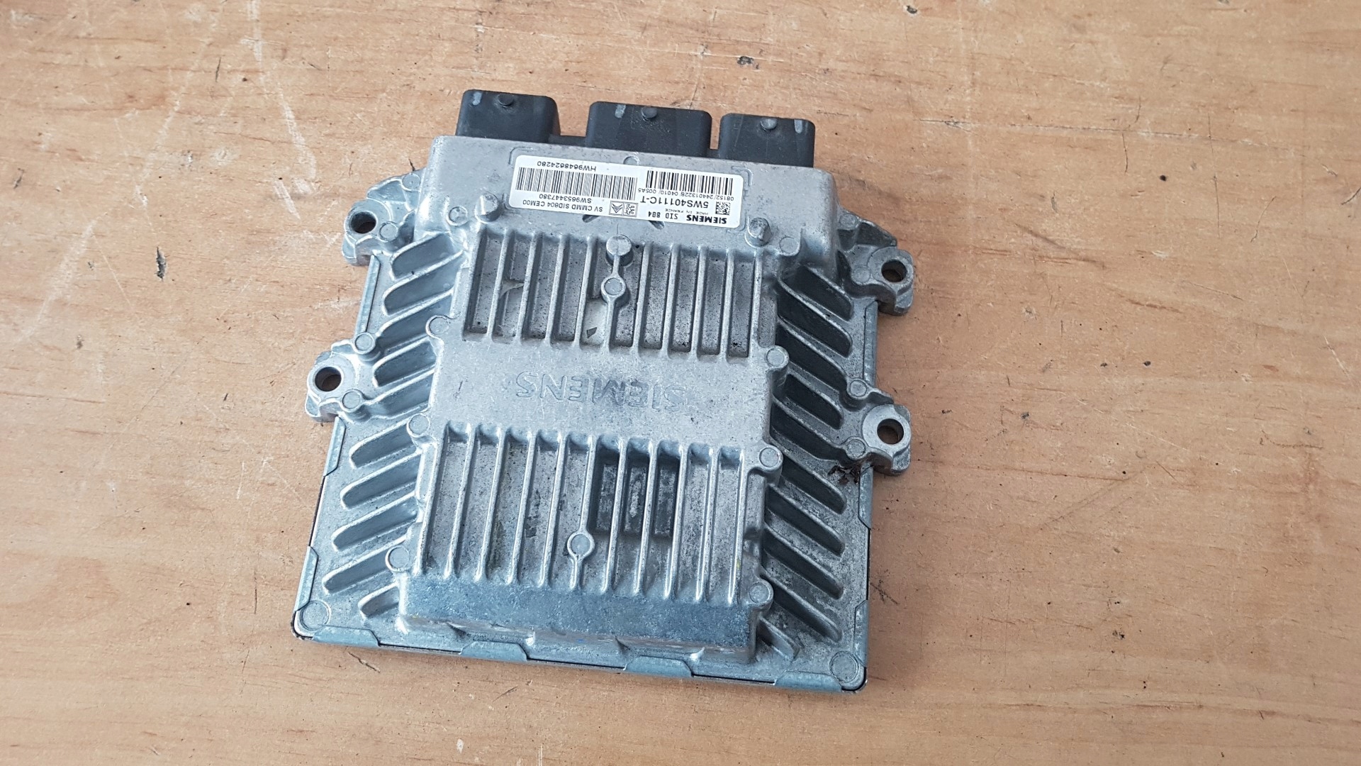 ;control unit of the engine CITROEN C2 C3 1.4 HDI 9648624280