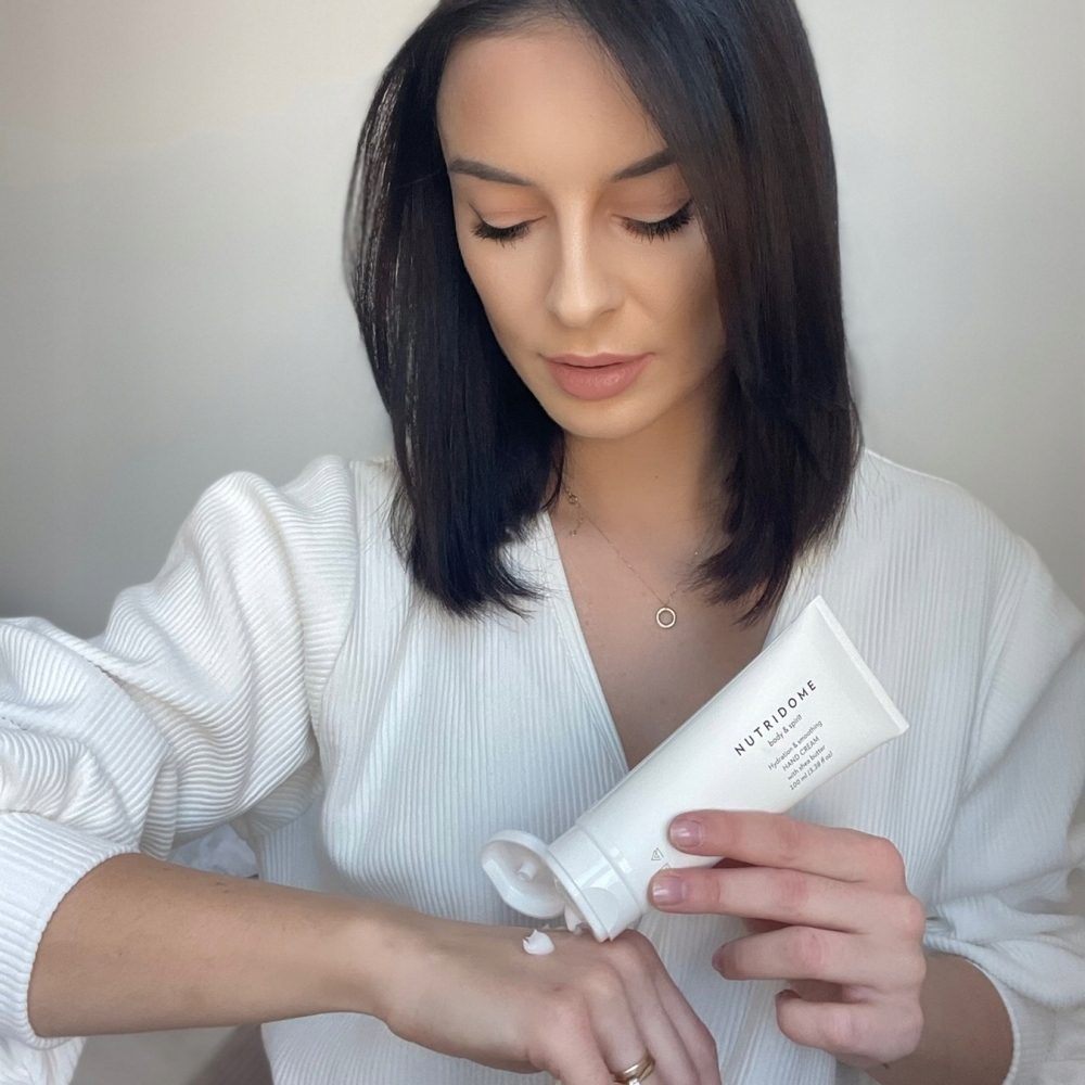 Krem do rąk nawilżający masło Shea regeneracja SZYBKO SIĘ WCHŁANIA 100ml Marka Nutridome