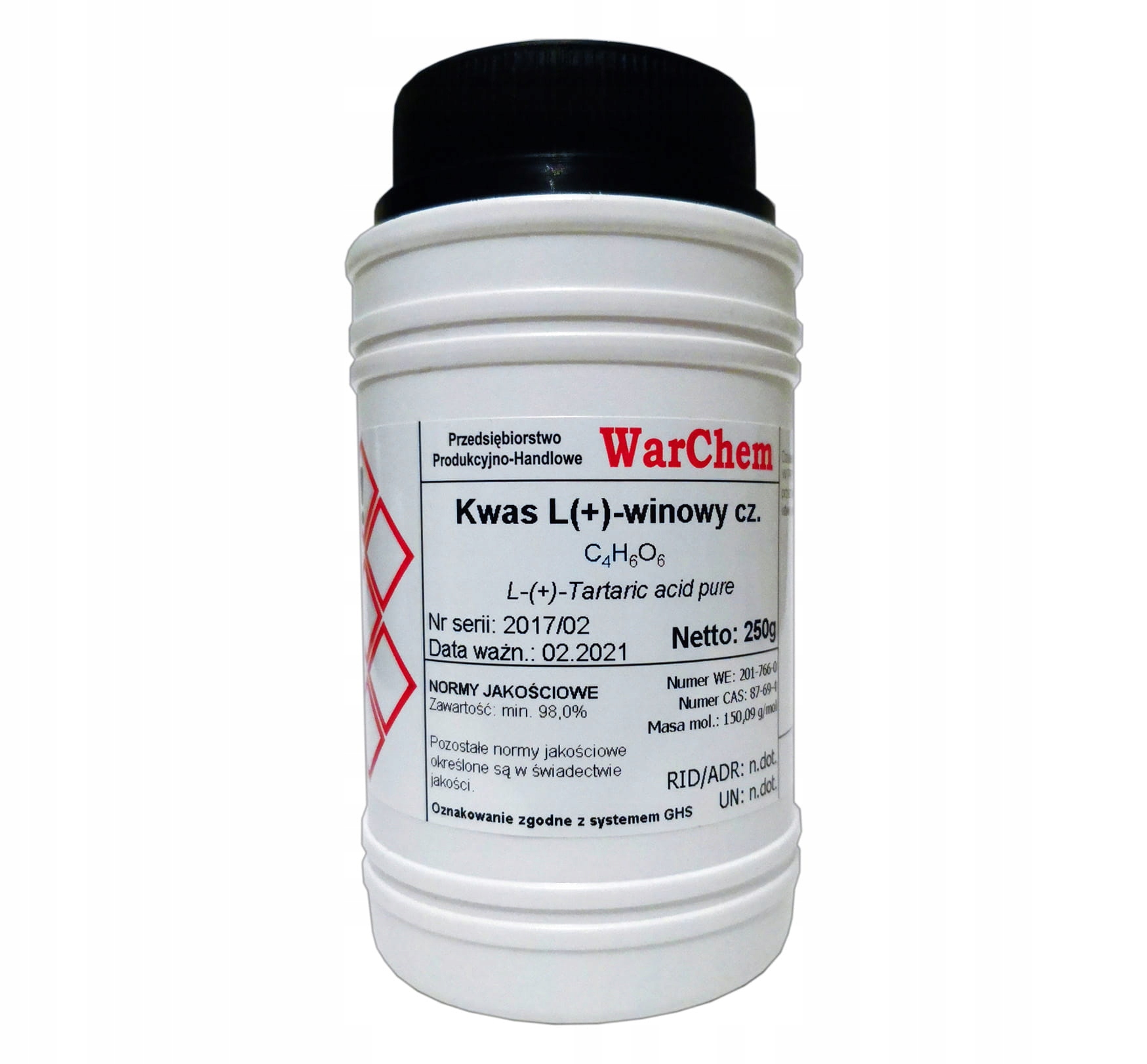 

Kwas Winowy 250g Warchem [46285]