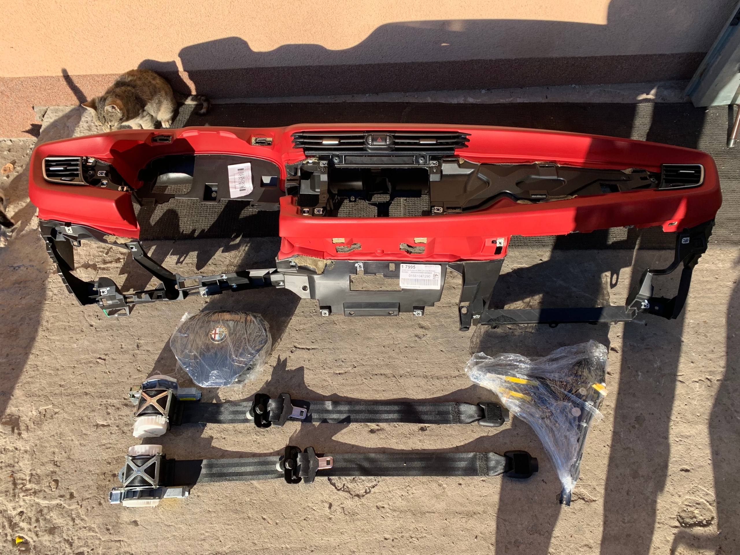 ALFA ROMEO GIULIETTA торпеда оригинал комплект