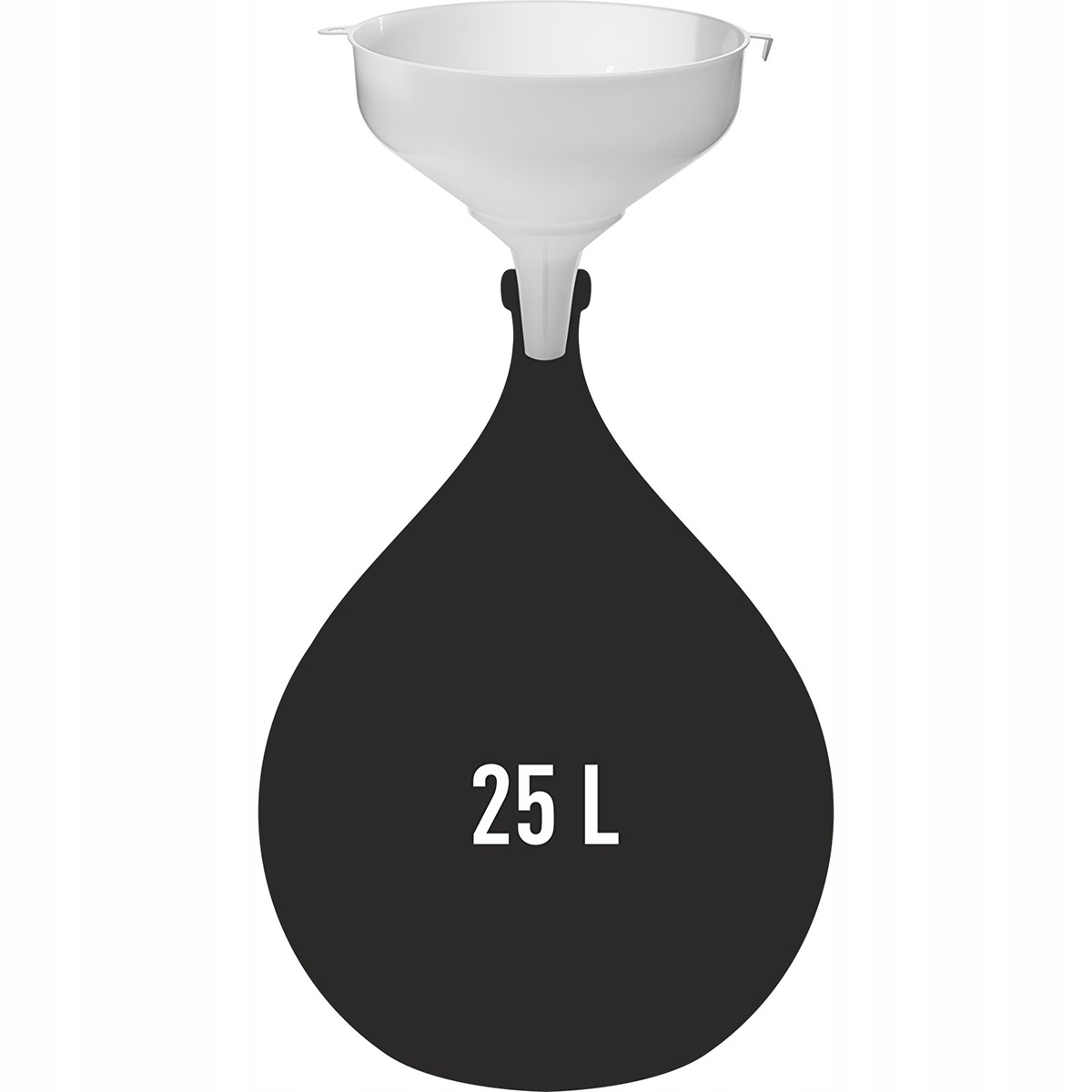 Lejek plastikowy fi 25cm ŚREDNI DO SITKA BROWIN Rodzaj uniwersalny