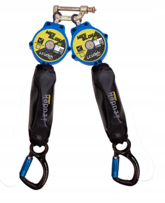 Zabezpečovací zařízení, káča Twinblok Se-c Irudek s páskou 2 m