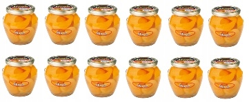 Levně 12 x 530 g Mk Meruňky půlky Choice v lehkém sirupu Karton