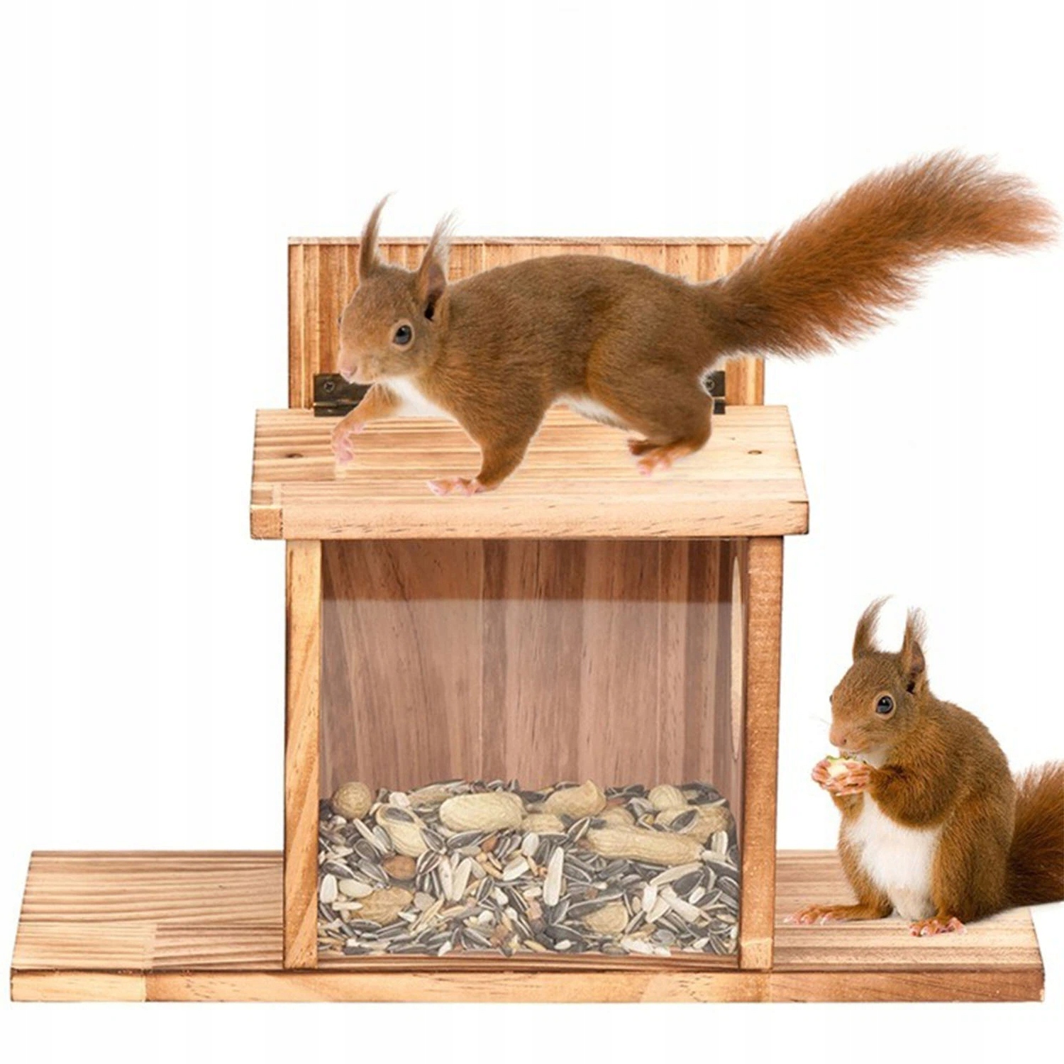 Levně Domeček Pro Veverky Určený K Montáži Na Strom Nebo Na Stěnu, Snadno Se Skládá