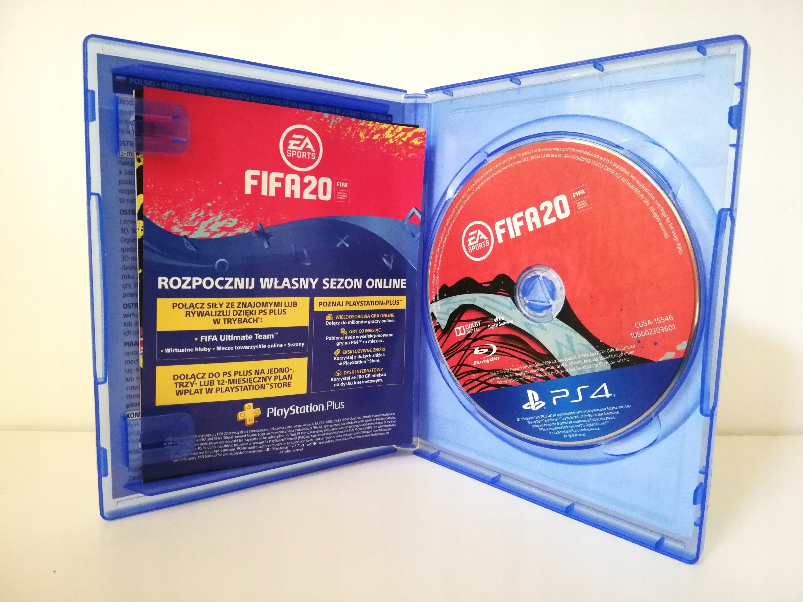 Gra FIFA 20 PS4 Rodzaj wydania Podstawa