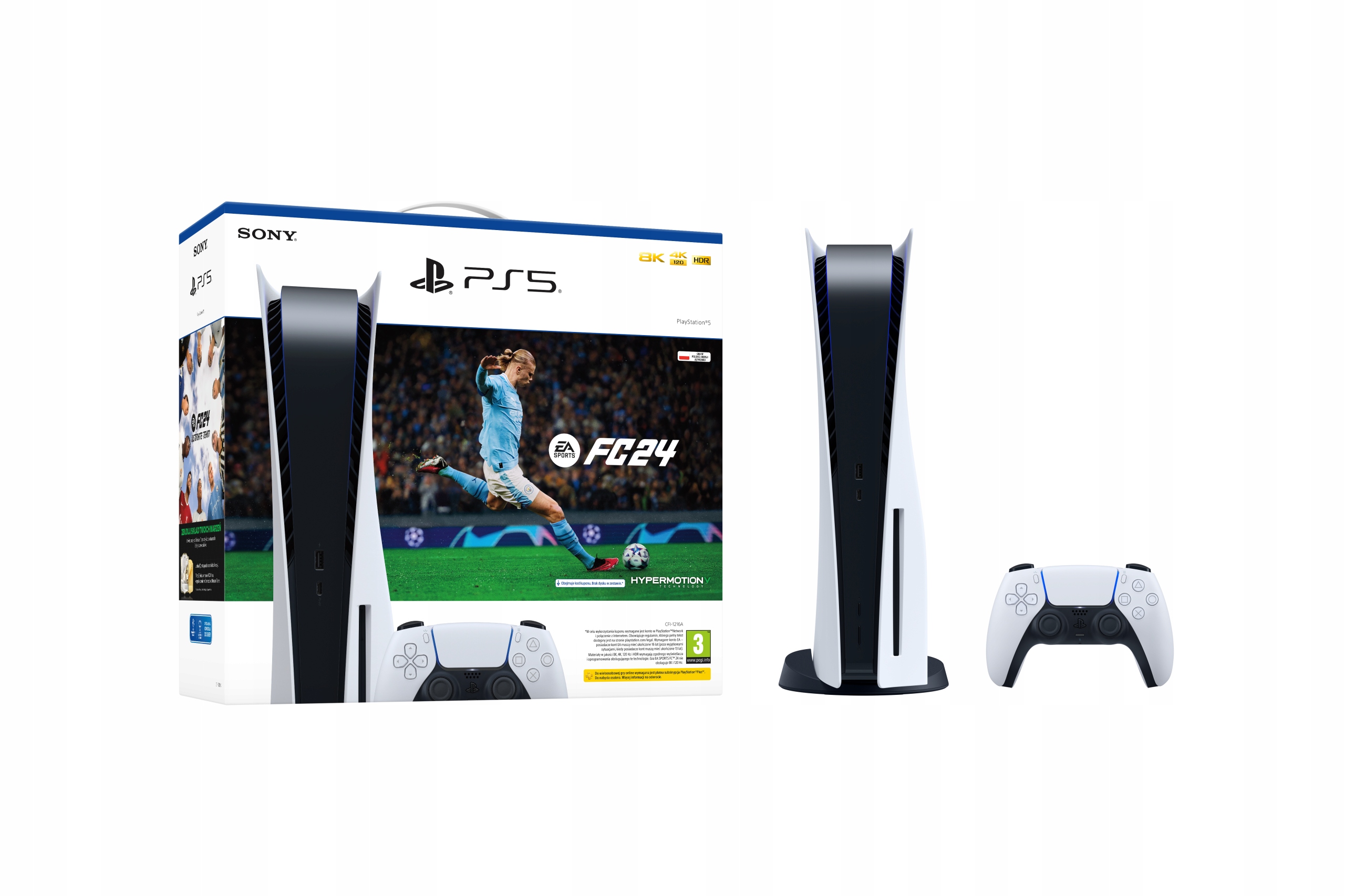 Konsola Sony PlayStation 5 + gra FC24